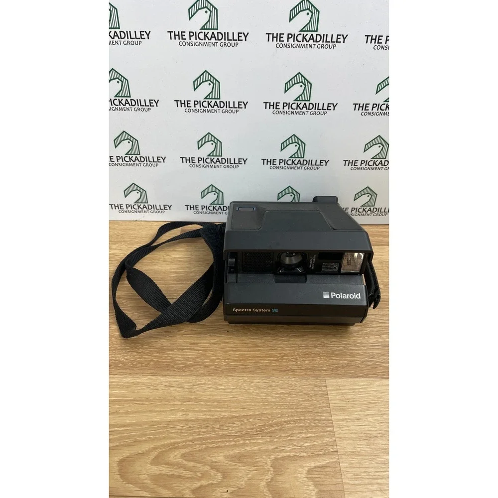 Polaroid Spectra System SE Instant Film Camera Black Quintic Lens f10/125mm